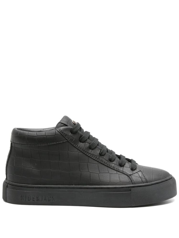 Hide&Jack Essence Croco sneakers - Black Cover