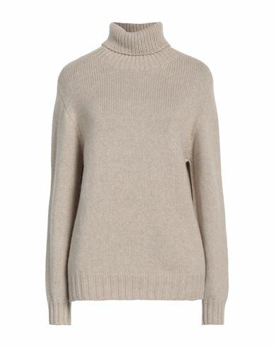 Aragona Woman Turtleneck Light grey Cashmere Cover