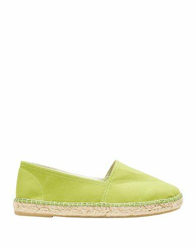 8 By Yoox Organic Cotton Round Toe Espadrilles Woman Espadrilles Acid green Organic cotton Cover