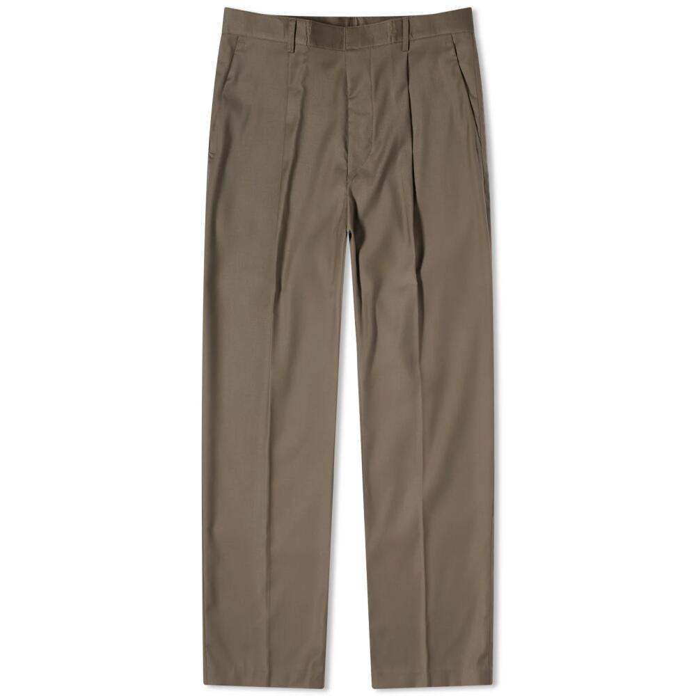 Uniform Bridge Men's Wide Slack Pants in Beige Cover