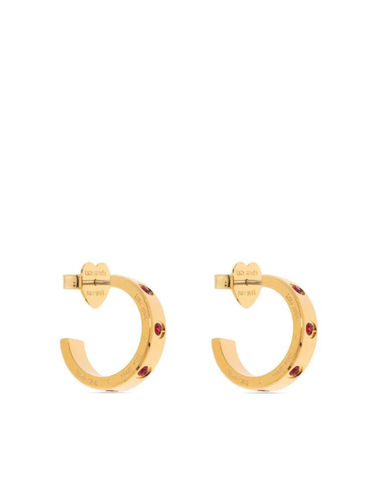 Kate Spade Set in Stone earrings - Gold Cover