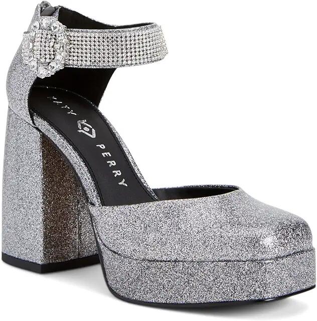 Katy Perry The Uplift Buckle Pump (Silver) High Heels Cover