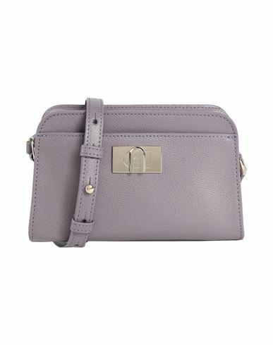 Furla Furla 1927 Mini Crossbody C. ca Woman Cross-body bag Mauve Soft Leather Cover