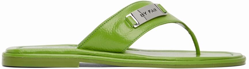 BY FAR Green Zizi Sandals Cover