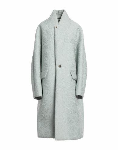 Maison Margiela Woman Coat Light green Cotton, Polyamide, Polyester, Polyurethane Cover