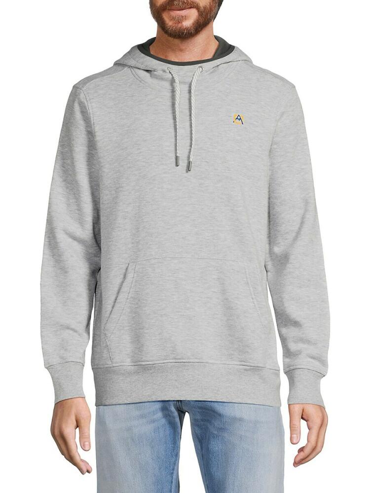 Avalanche Men's Pullover Graphic Hoodie - Heather Grey Cover