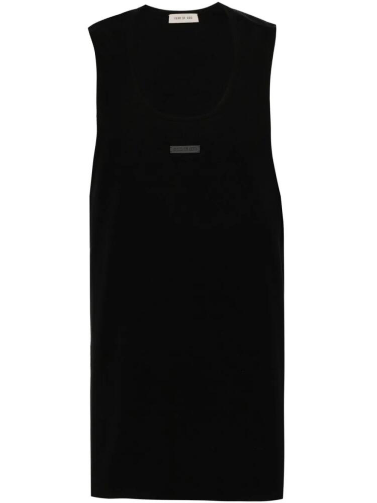 Fear Of God ribbed tank top - Black Cover