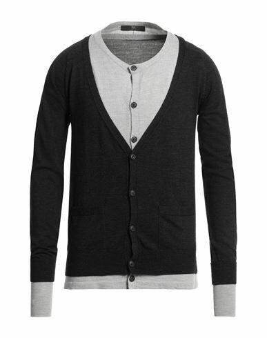 Daniele Alessandrini Man Cardigan Black Wool Cover