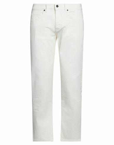 Pence Man Pants Ivory Cotton, Elastane Cover