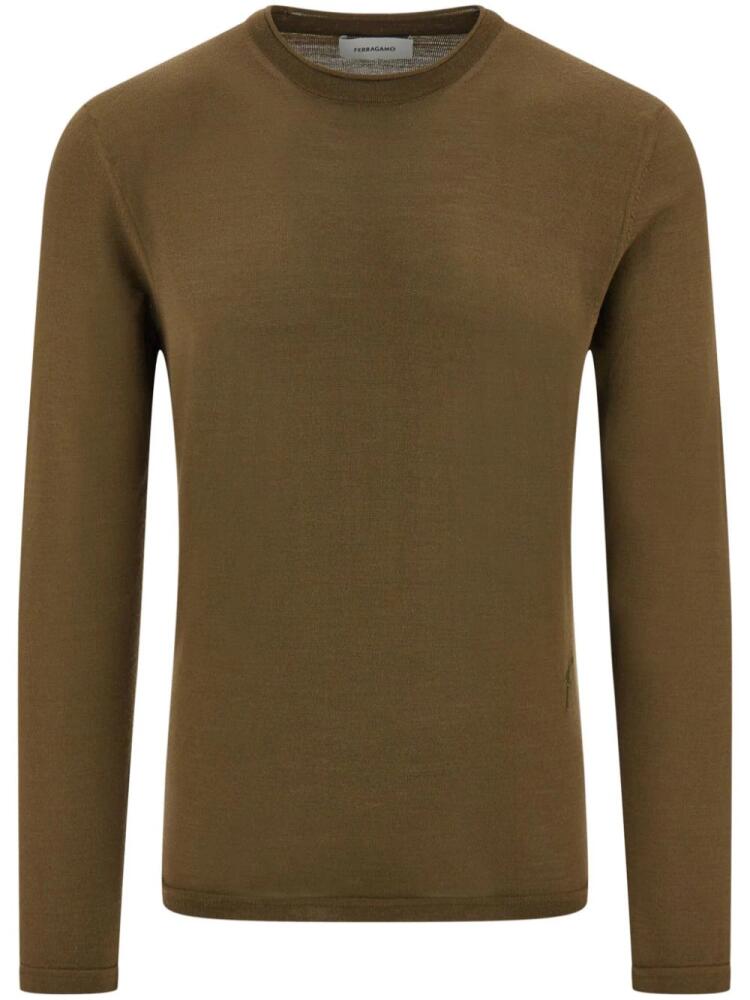 Ferragamo fine-knit sweater - Green Cover