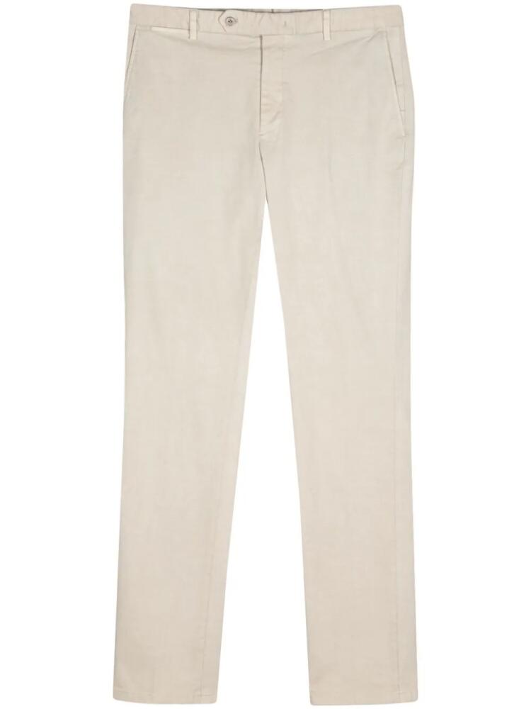 Man On The Boon. cotton-blend chino trousers - Neutrals Cover