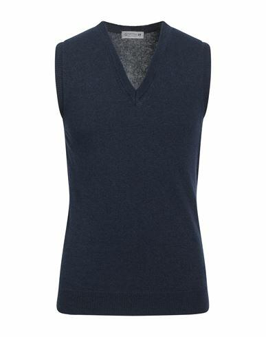 Daniele Alessandrini Homme Man Sweater Navy blue Wool, Polyamide, Viscose, Cashmere Cover