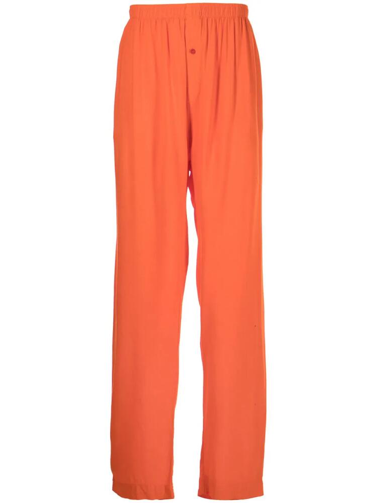 GALLERY DEPT. elasticated cotton trousers - Orange Cover