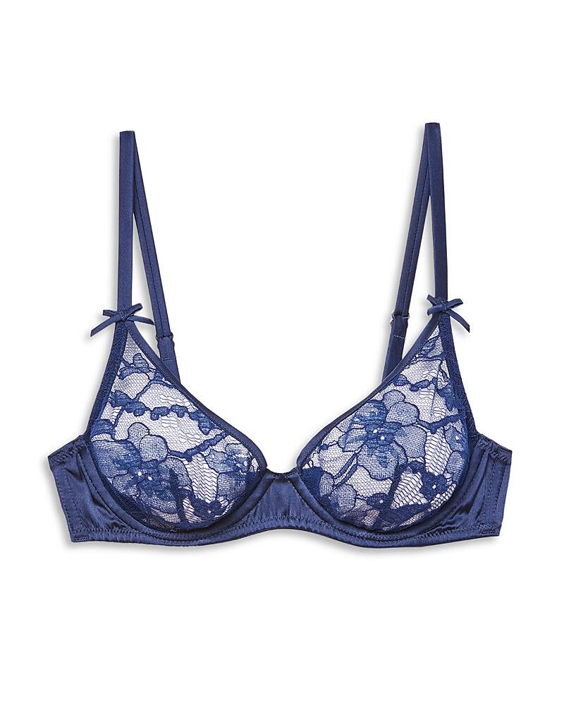 Fleur du Mal Magnolia Lace Demi Bra Cover