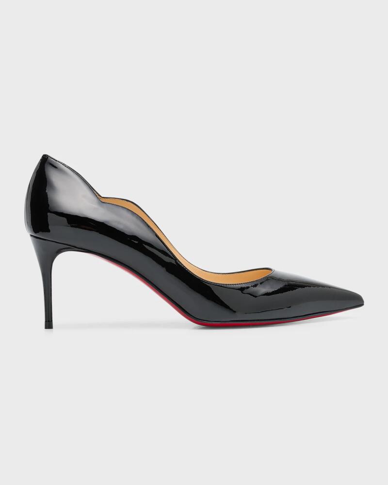 Christian Louboutin Hot Chick Patent Red Sole Pumps Cover