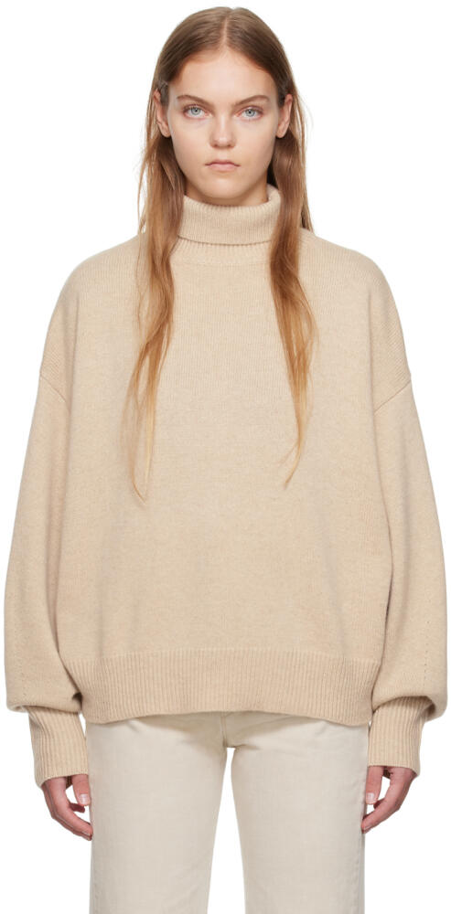 Isabel Marant Beige Aspen Turtleneck Cover