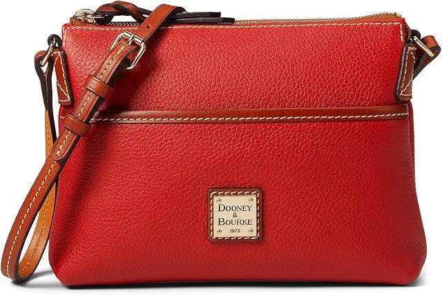 Dooney & Bourke Pebble Ginger Crossbody (Red) Cross Body Handbags Cover