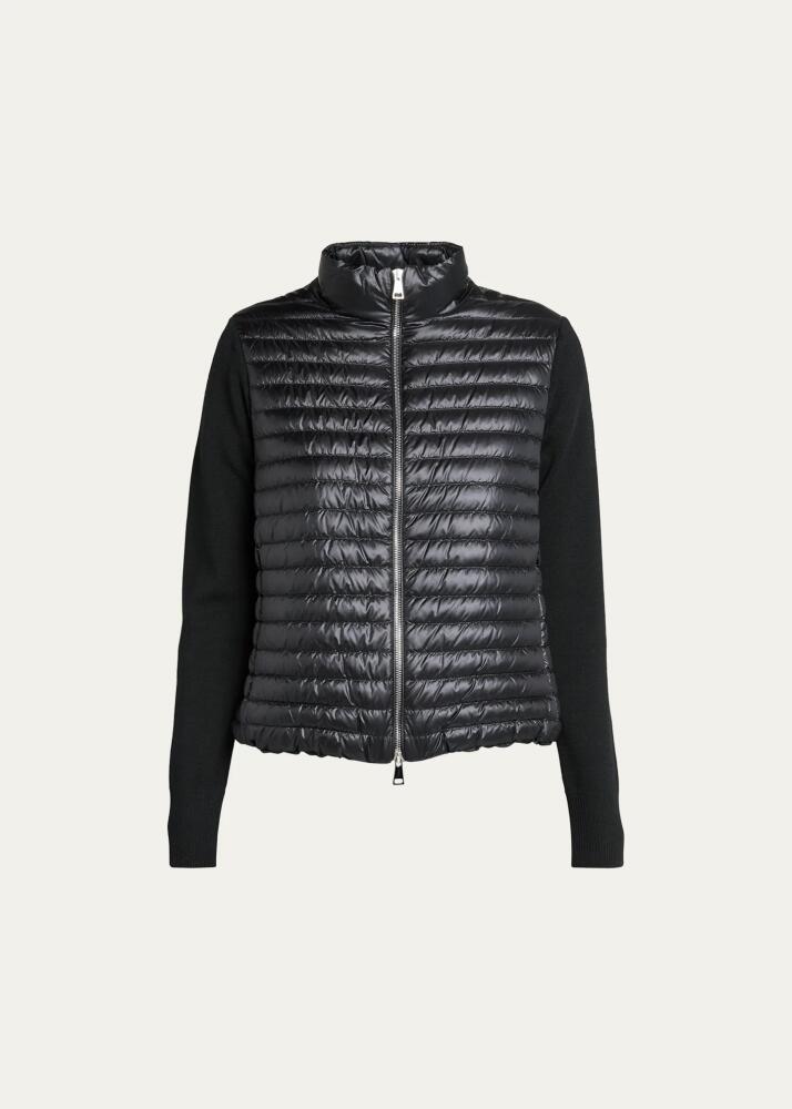 Moncler Hybrid Puffer Cardigan Cover