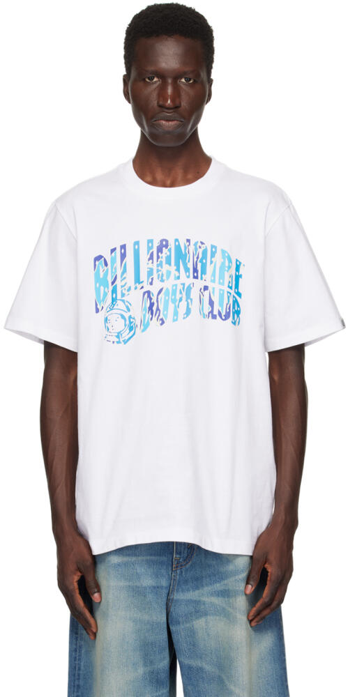 Billionaire Boys Club White Camo Arch Logo T-Shirt Cover