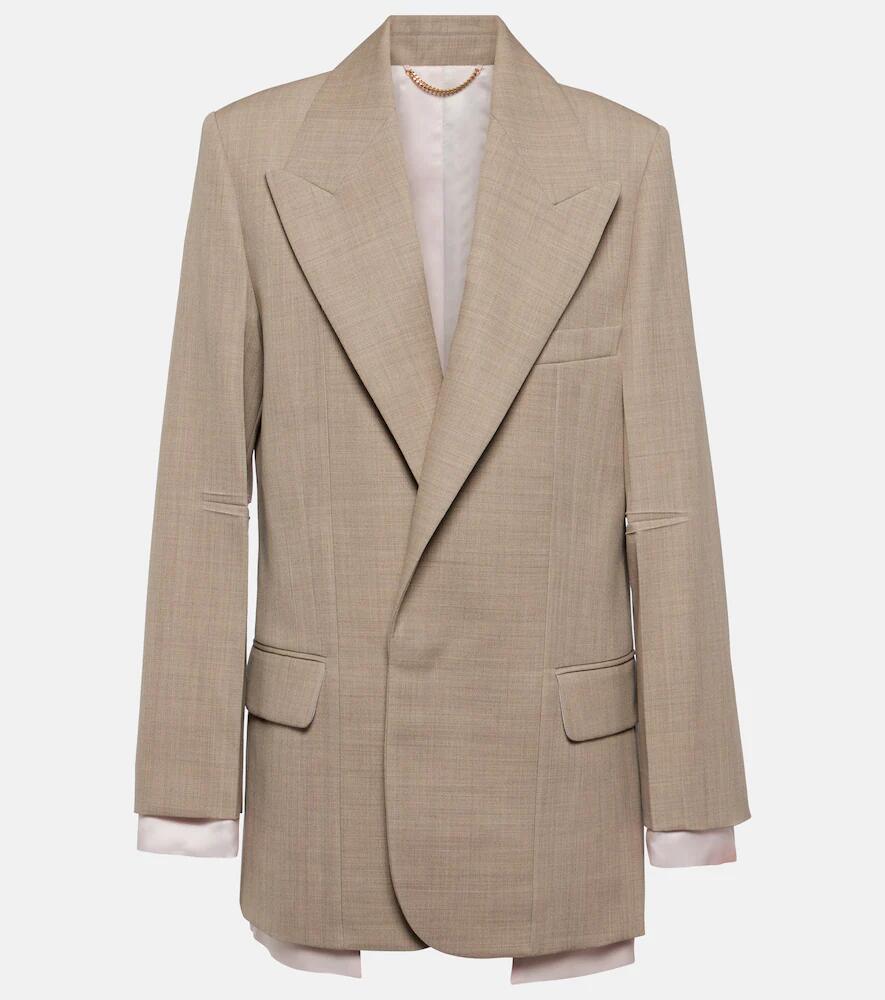 Victoria Beckham Virgin wool blazer Cover