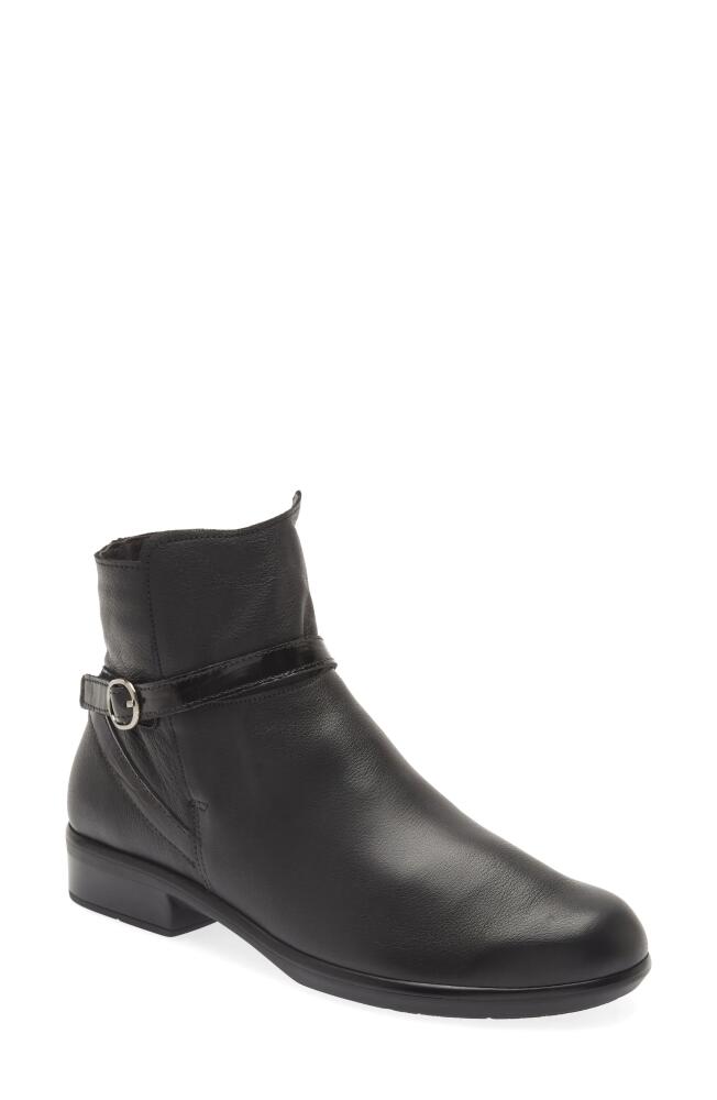 Naot Briza Bootie in Soft Black Leather Cover