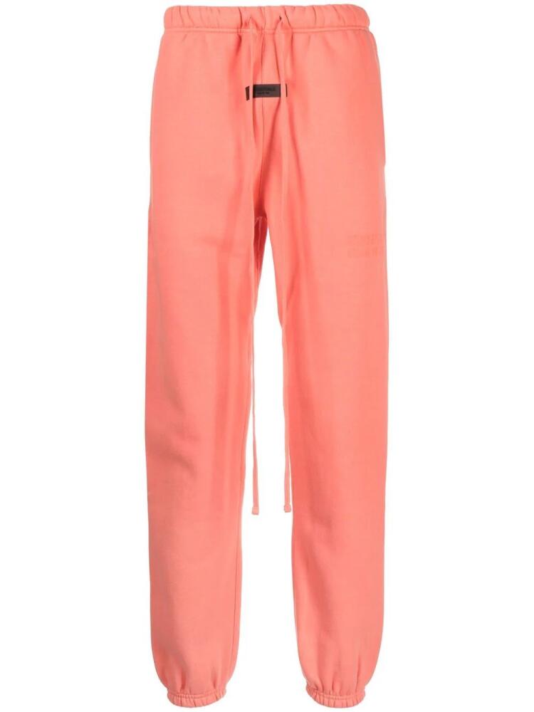 FEAR OF GOD ESSENTIALS Essentials logo-patch track pants - Pink Cover