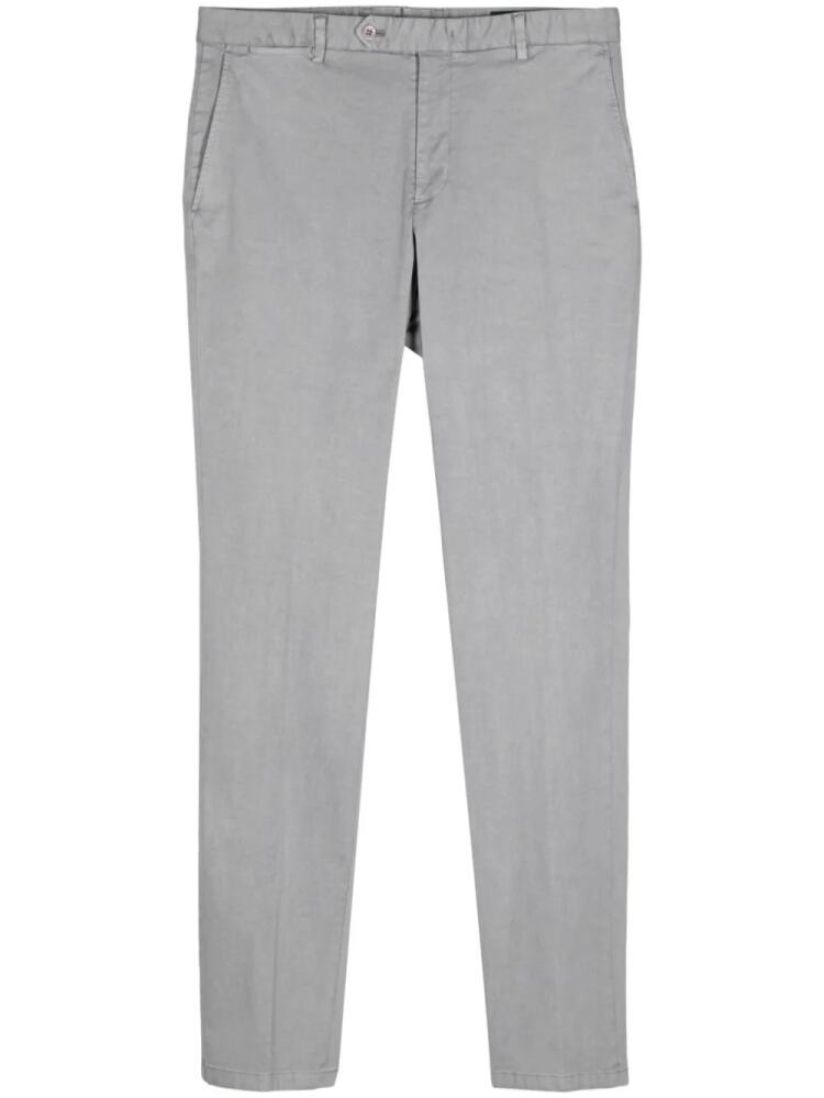 Man On The Boon. cotton-blend chino trousers - Grey Cover