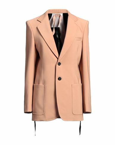 N°21 Woman Blazer Camel Polyester, Elastane Cover