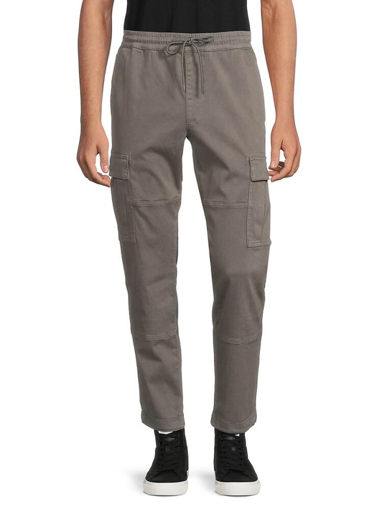 Joe's Jeans Men's Parachute Drawstring Cargo Pants - Grey Cover