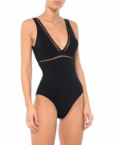 Moeva Woman One-piece swimsuit Black Polyamide, Elastane Cover