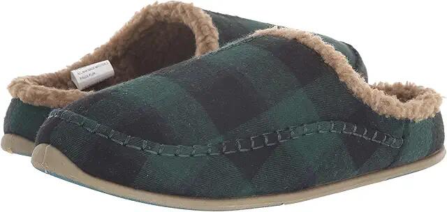 Deer Stags Nordic Slipper (Dark Green/Black) Slippers Cover