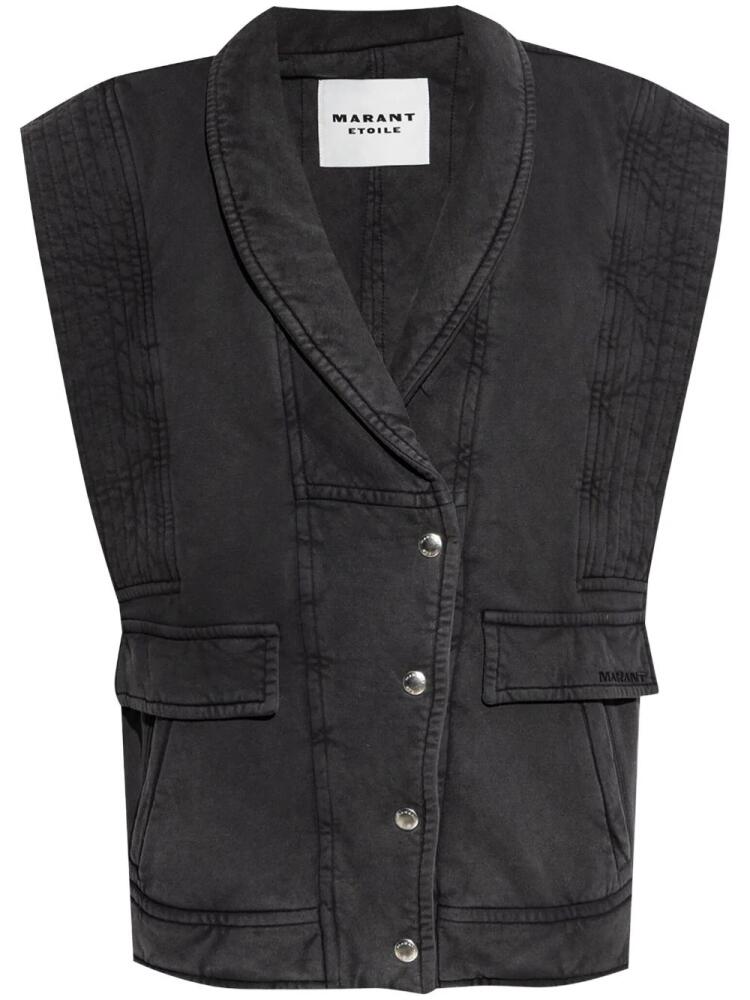 MARANT ÉTOILE Naelle vest - Black Cover