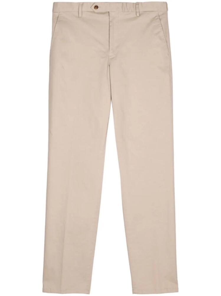 Man On The Boon. straight-leg chino trousers - Neutrals Cover