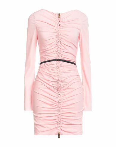 Versace Woman Mini dress Light pink Viscose, Elastane Cover