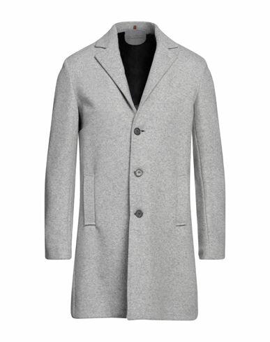 Primo Emporio Man Coat Light grey Wool, Polyamide Cover