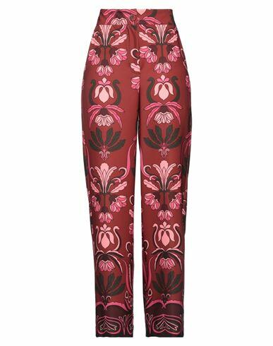 Berna Woman Pants Burgundy Polyester, Elastane Cover