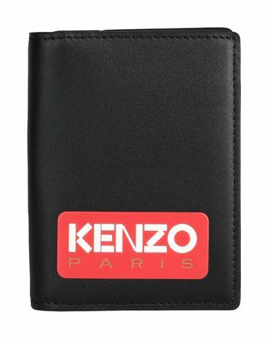 Kenzo Man Wallet Black Bovine leather Cover