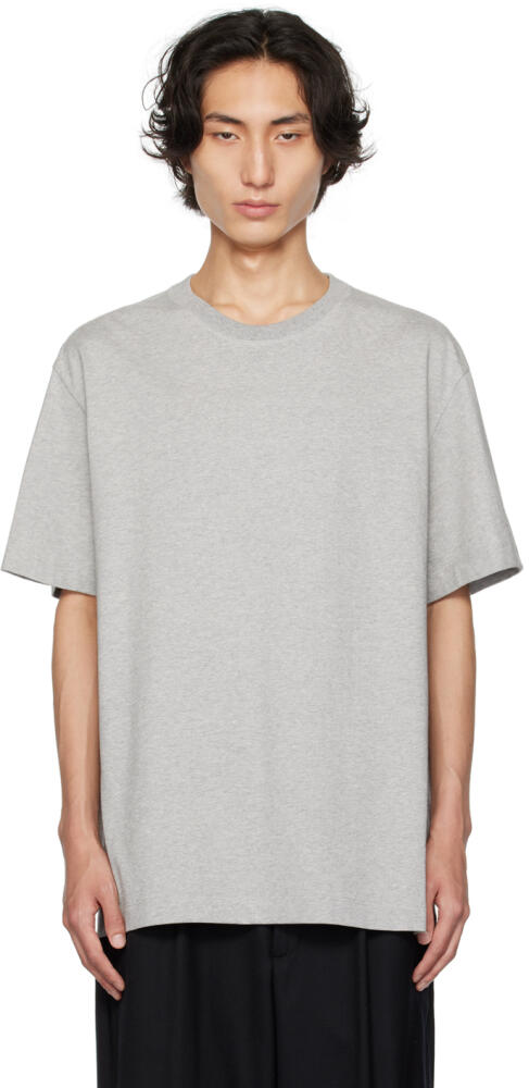 LE17SEPTEMBRE Gray Basic T-Shirt Cover