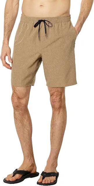 O'Neill Reserve E-Waist 18 Hybrid Shorts (Dark Khaki) Men's Shorts Cover