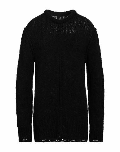 Thom Krom Man Sweater Black Alpaca wool, Acrylic, Polyamide, Merino Wool Cover