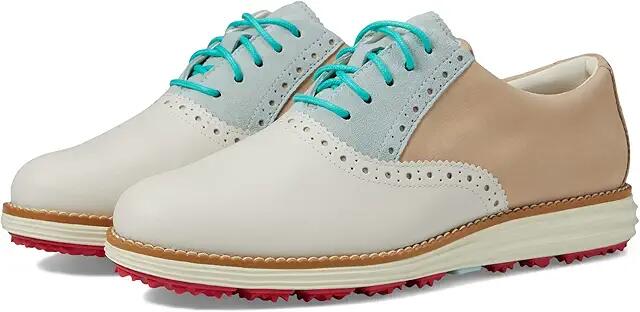 Cole Haan Originalgrand Shortwing Golf (Sesame/Blue Glass/Ivory) Women's Shoes Cover