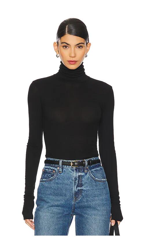 Sold Out NYC The Cashmere Turtleneck in Black Cover