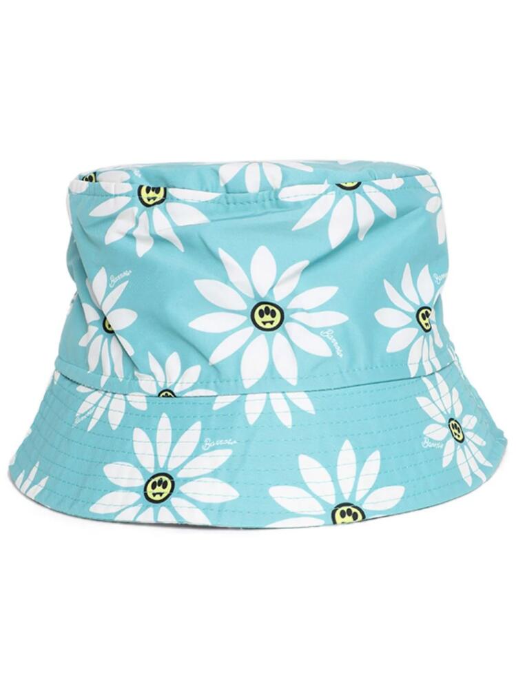 BARROW floral-print bucket hat - Blue Cover