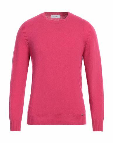 Markup Man Sweater Fuchsia Merino Wool, Viscose, Polyamide, Cashmere Cover