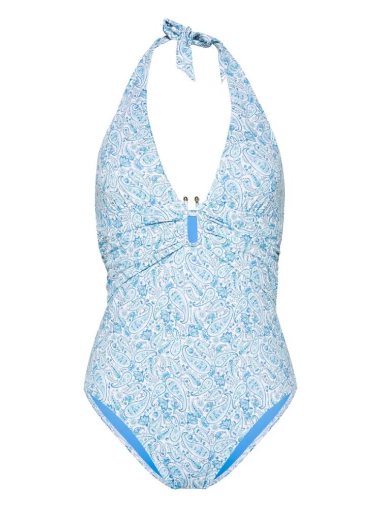 Heidi Klein Camps Bay Beach swimsuit - Blue Cover