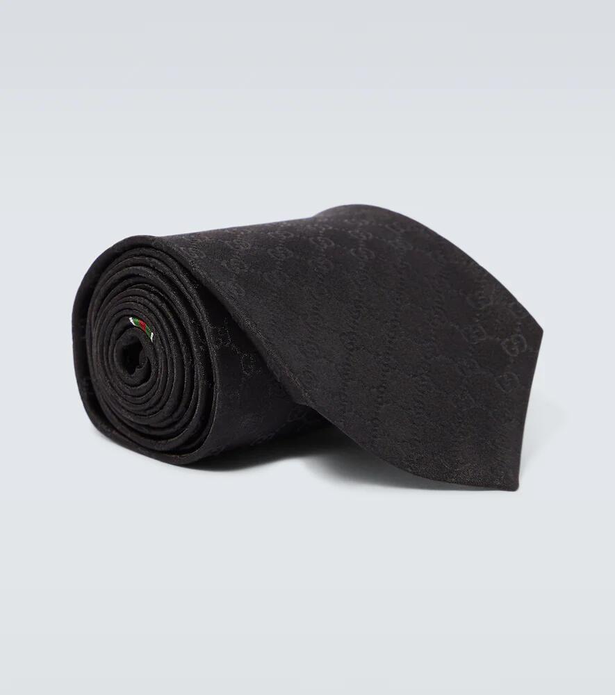 Gucci GG silk twill tie Cover