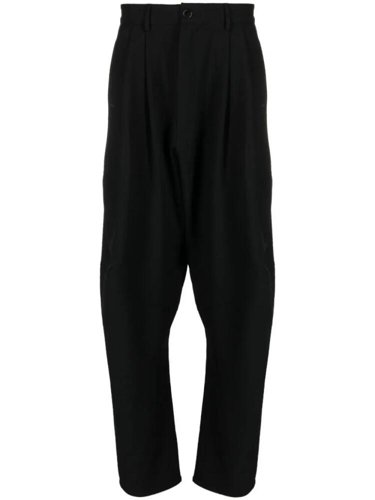 Henrik Vibskov drop-crotch tapered trousers - Black Cover