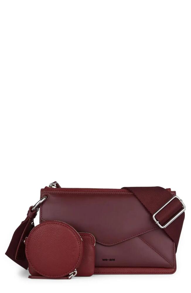 WE-AR4 The Envelope Crossbody Bag in Misty Merlot Multi Cover