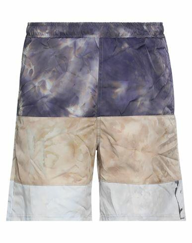 Clot Man Shorts & Bermuda Shorts Dark purple Nylon Cover