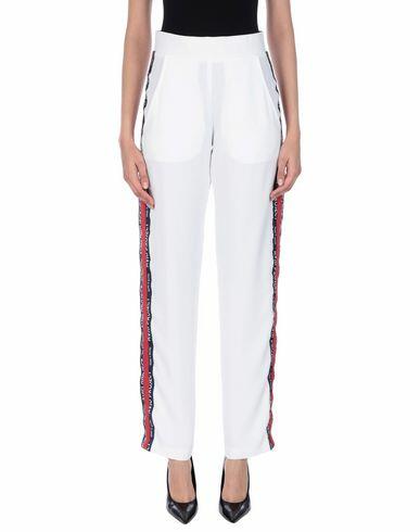 Aviù Woman Pants White Polyester Cover